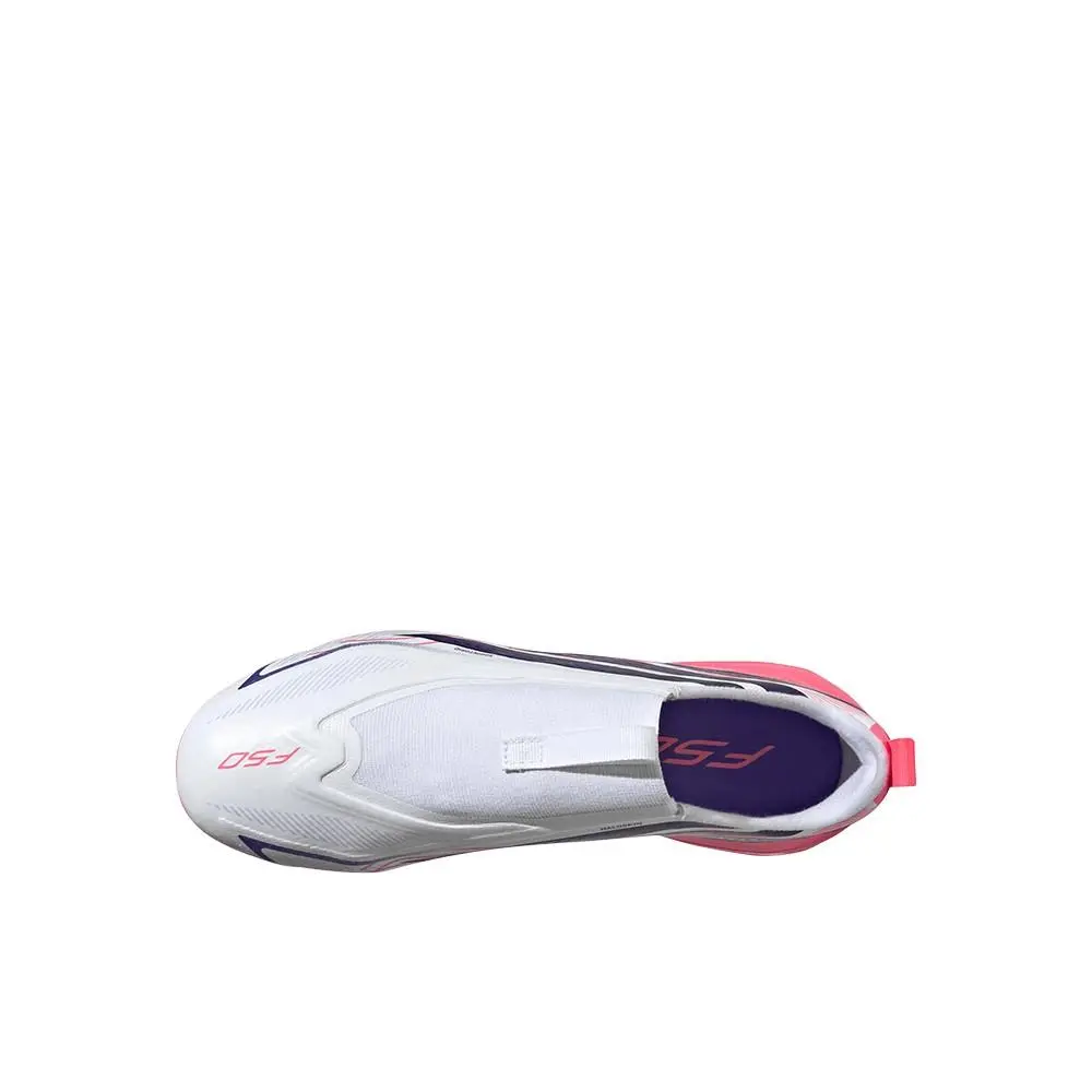 Adidas shoes - adidas F50 Hyperfast League Laceless Firm Ground Soccer Cleats - SB1158-KK1314 - White 10