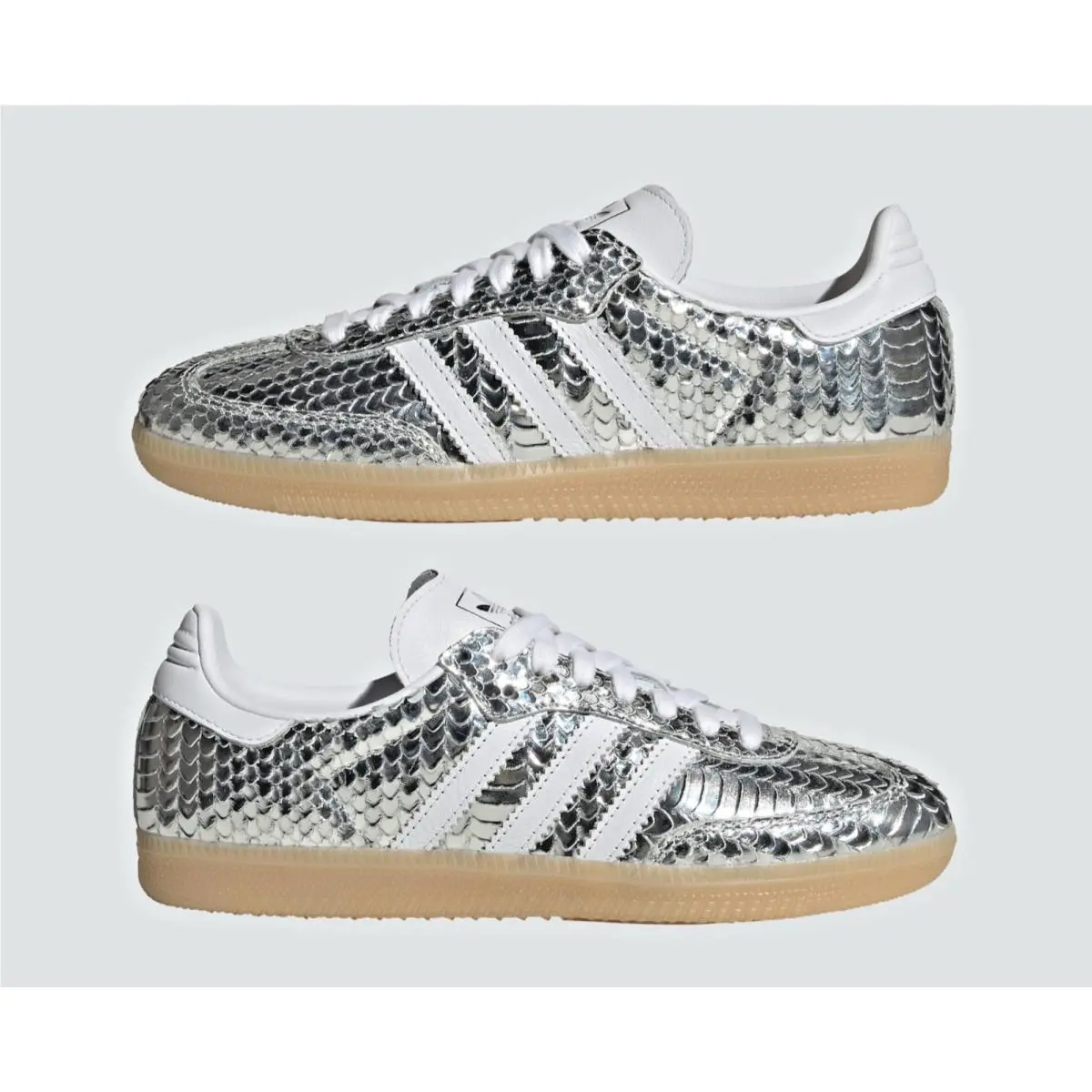 Adidas shoes - adidas Samba - Samba - IH9016 - Silver 2