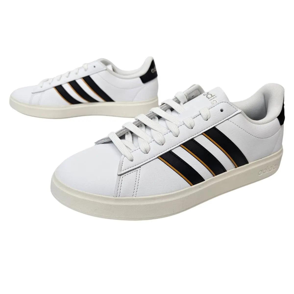 Adidas shoes - Grand Court 2.0 - Grand Court - JH9305 - White / Core Black / Focus Orange 1