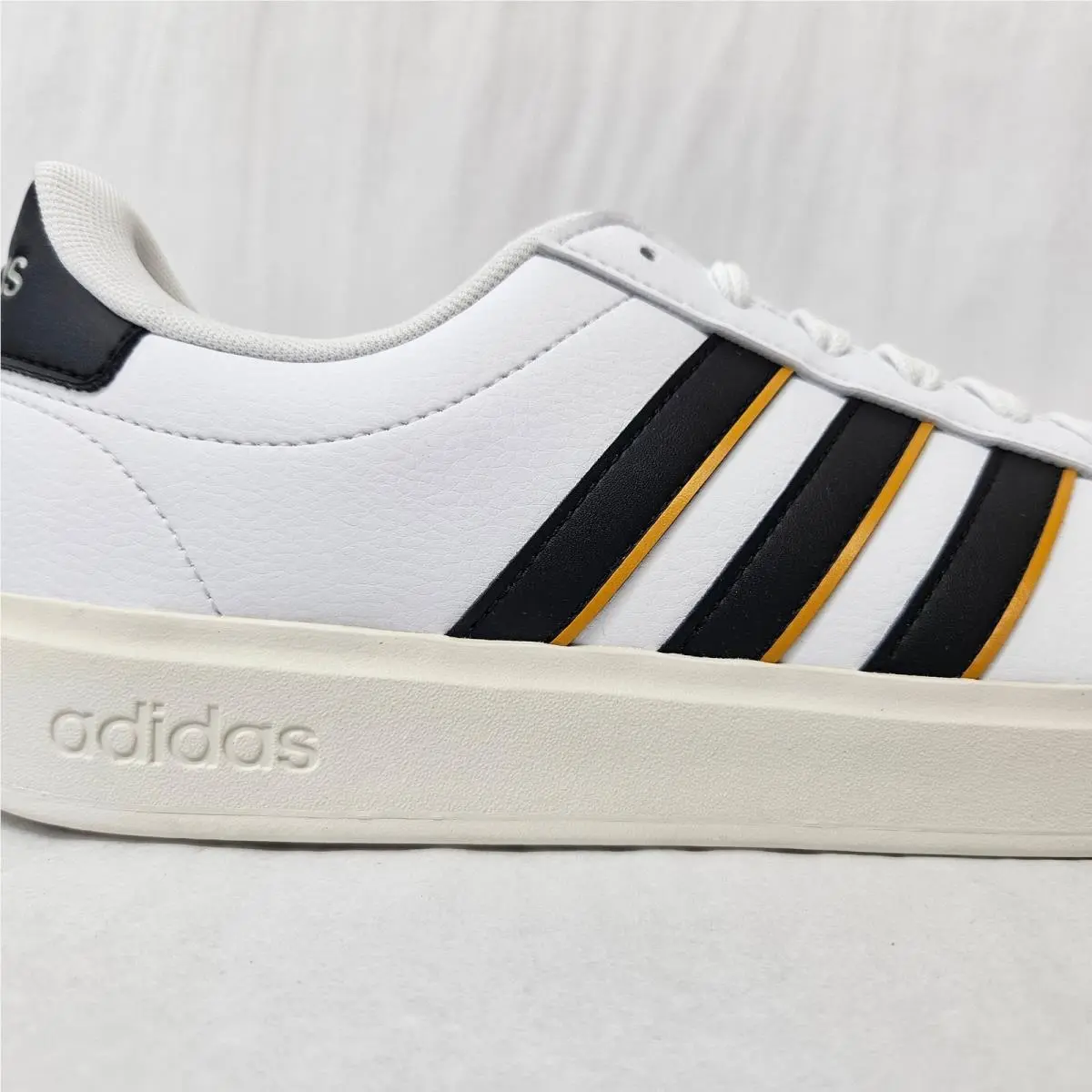 Adidas shoes - Grand Court 2.0 - Grand Court - JH9305 - White / Core Black / Focus Orange 8