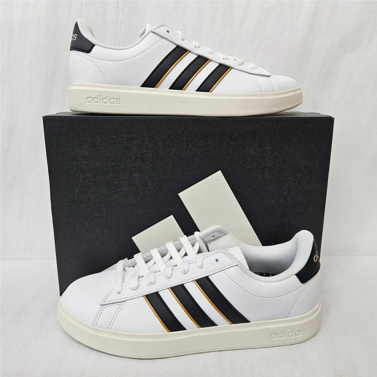 Adidas shoes - Grand Court 2.0 - Grand Court - JH9305 - White / Core Black / Focus Orange 2