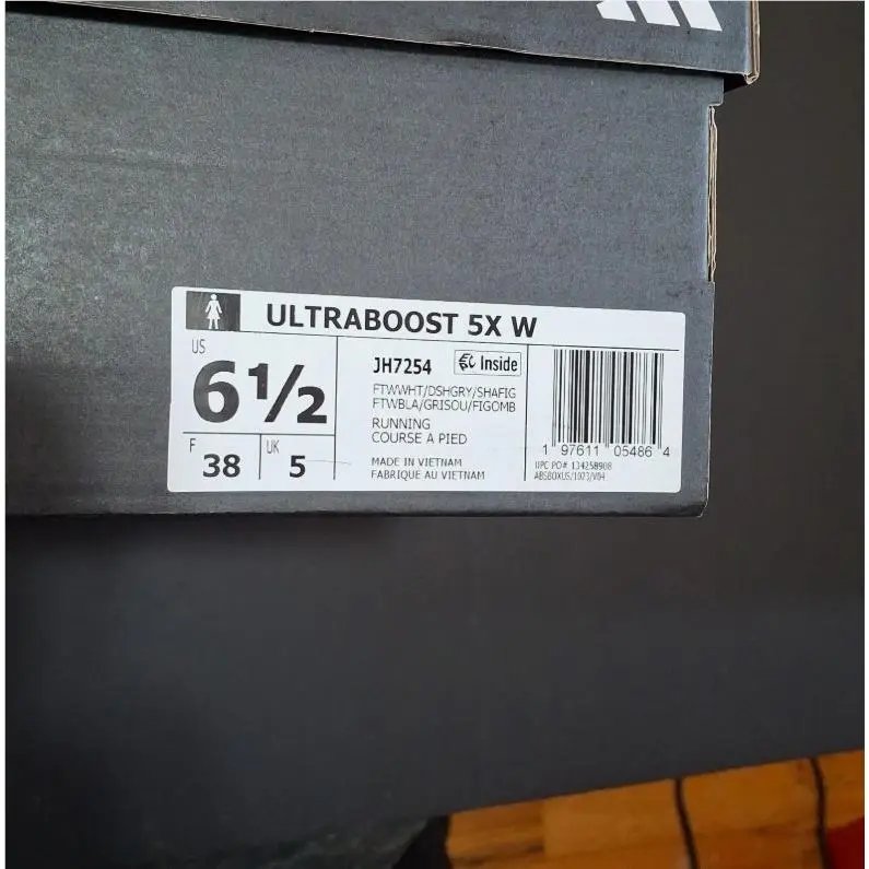 Adidas shoes - adidas Ultraboost 5X - Ultraboost - JH7254 - White 9