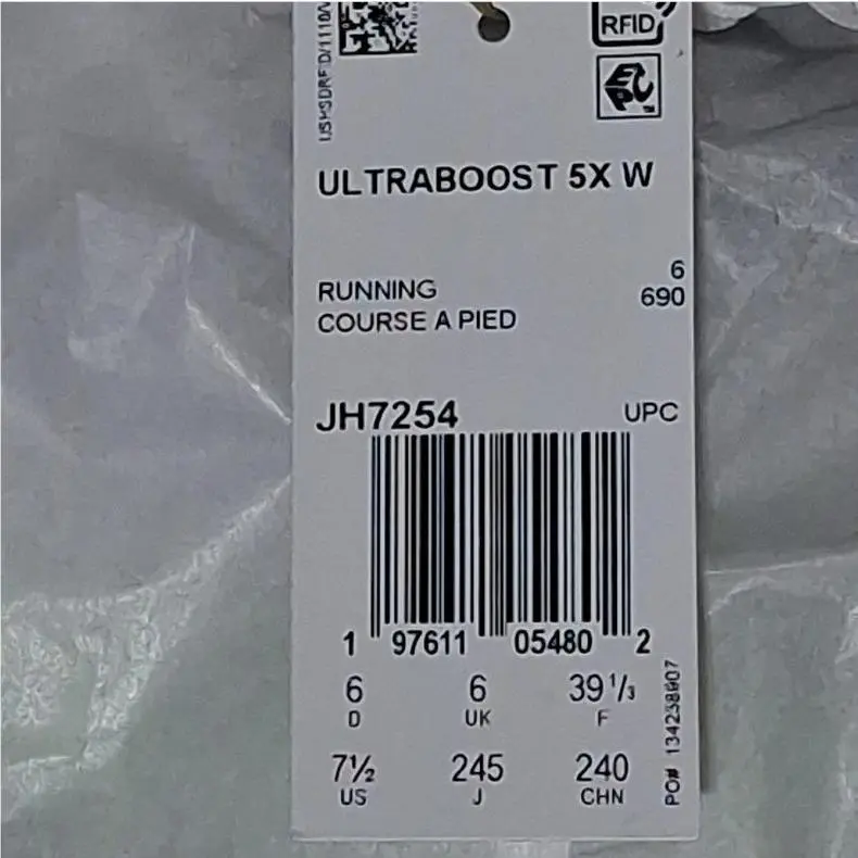 Adidas shoes - adidas Ultraboost 5X - Ultraboost - JH7254 - White 42