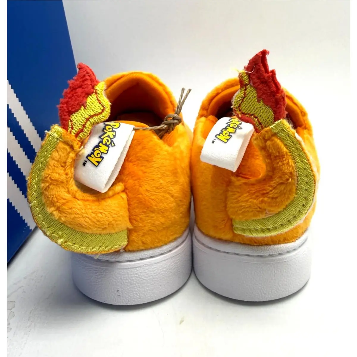 Adidas shoes - ADIDAS SUPERSTAR QUICKON K Charmander - ORANGE / FTWWHT / EQTGRN 3