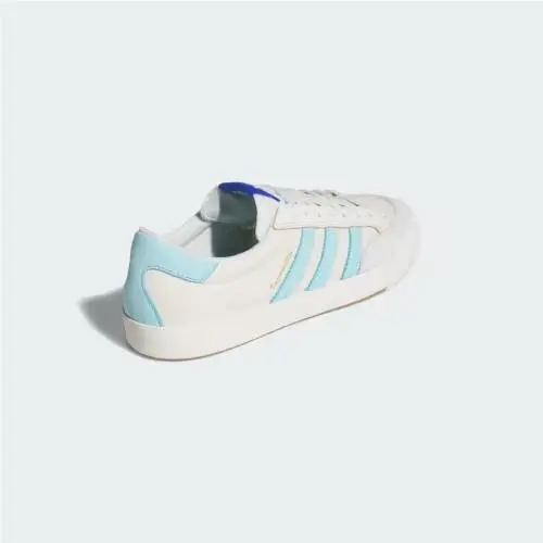 Adidas shoes - Chalk White / Bliss Blue / Core White 4