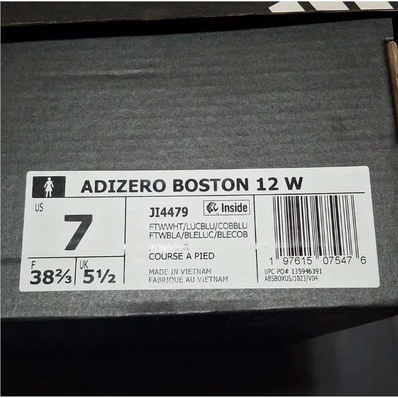 Adidas shoes - adidas Adizero Boston 12 - Adizero Boston - JI4479 - Blue 22