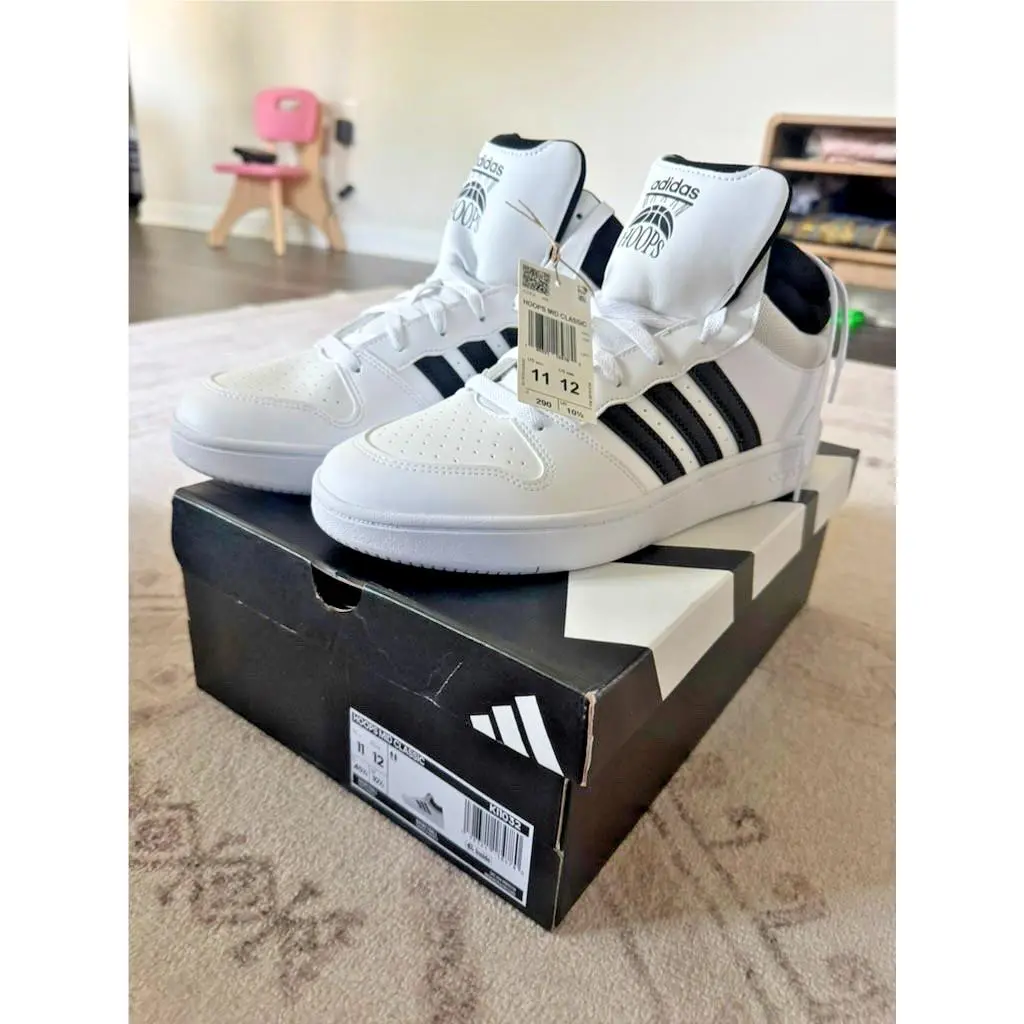 Adidas shoes - adidas Hoops - Hoops - White 5