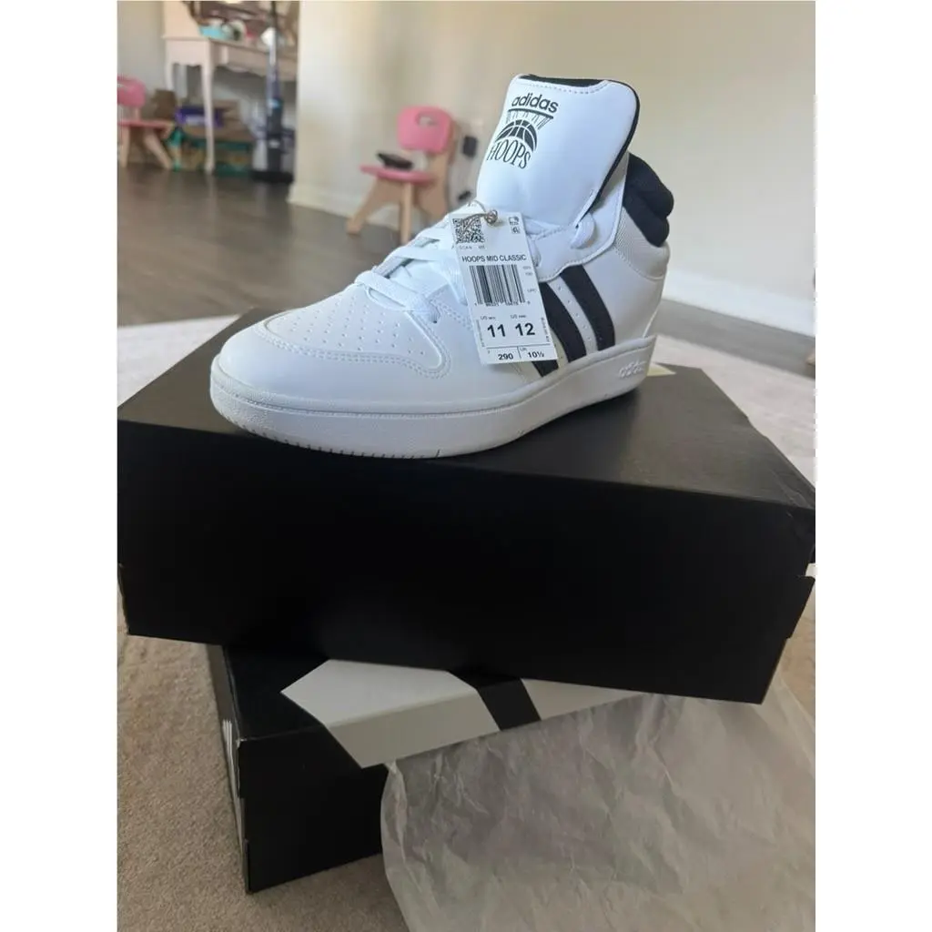 Adidas shoes - adidas Hoops - Hoops - White 9