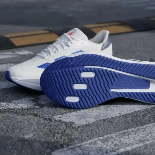 Adidas shoes - Cloud White / Lucid Blue / Dark Blue 9