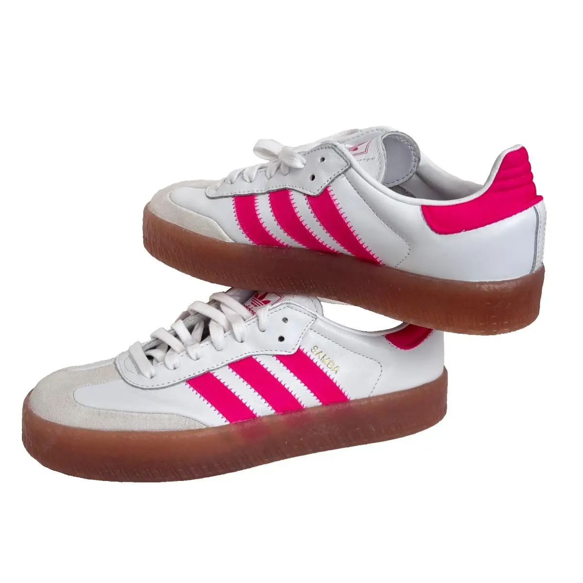 Adidas shoes - adidas SAMBAE - SAMBAE - JP9532 - CLOUD WHITE/SHOCK PINK/GOLD METALLIC 9