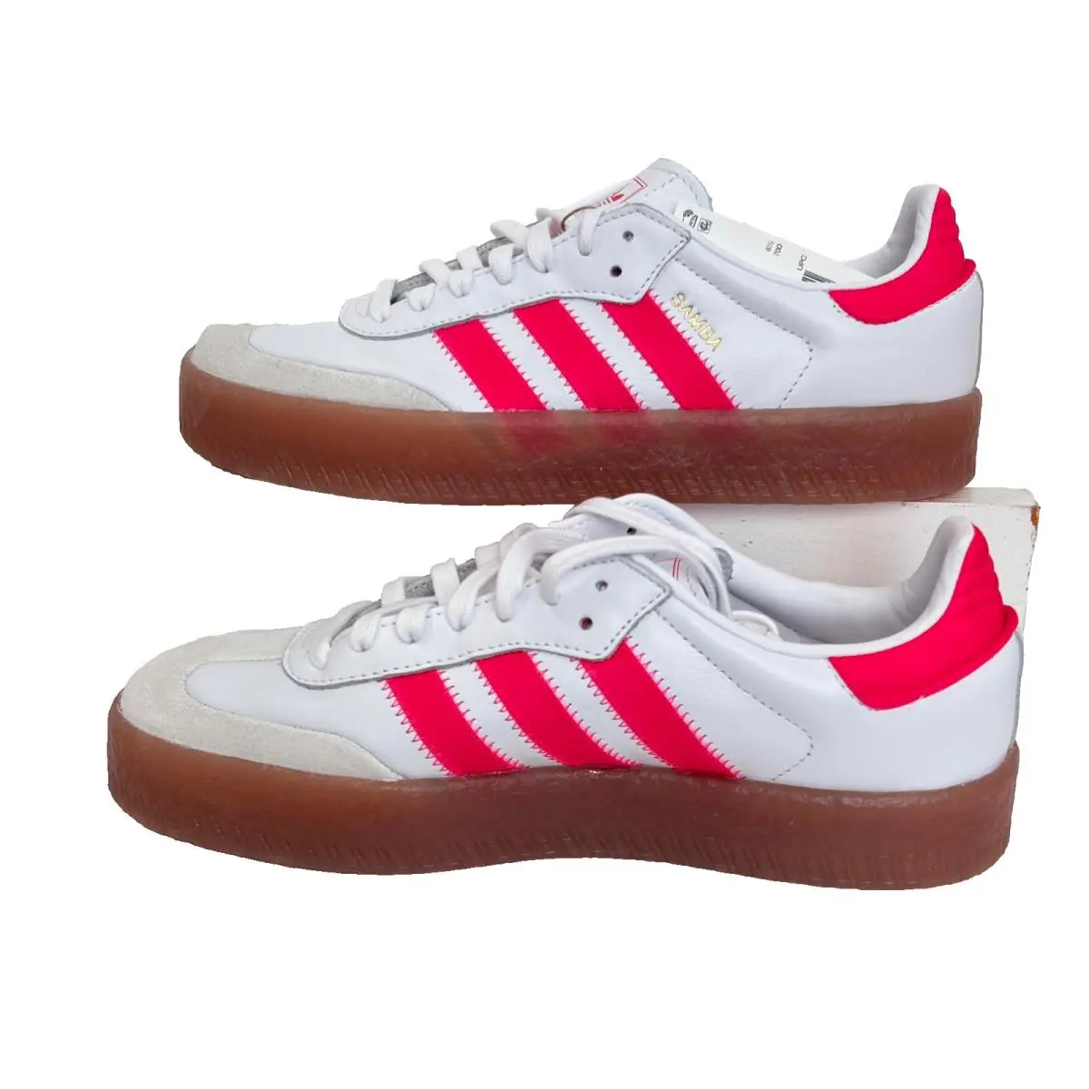 Adidas shoes - adidas SAMBAE - SAMBAE - JP9532 - CLOUD WHITE/SHOCK PINK/GOLD METALLIC 6