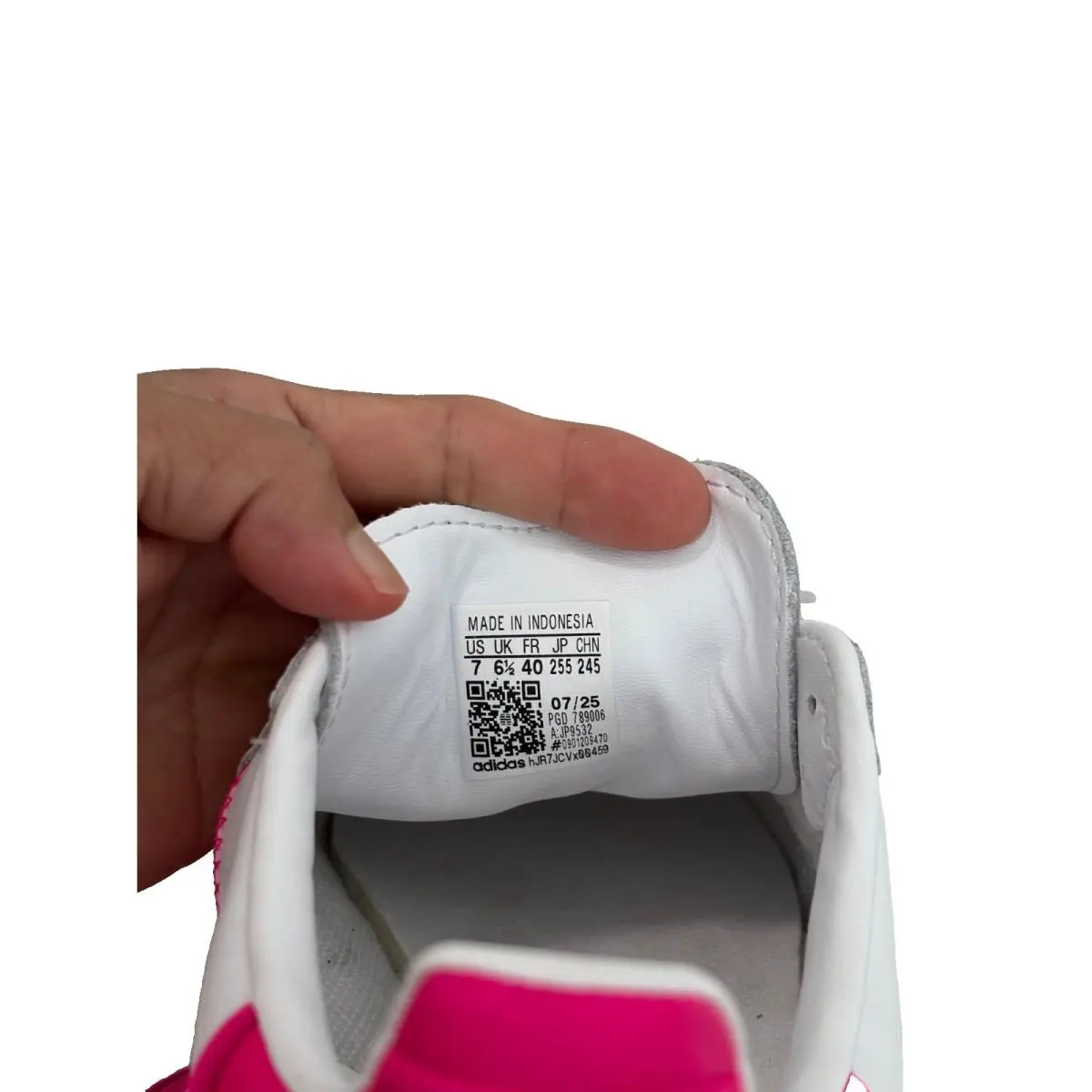 Adidas shoes - adidas SAMBAE - SAMBAE - JP9532 - CLOUD WHITE/SHOCK PINK/GOLD METALLIC 24