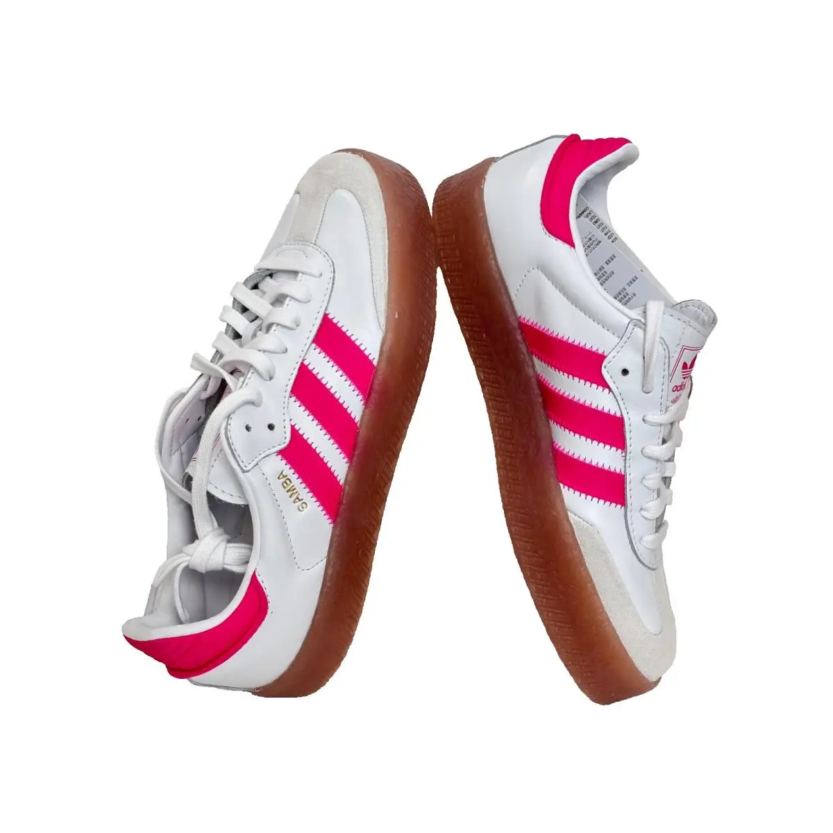 Adidas shoes - adidas SAMBAE - SAMBAE - JP9532 - CLOUD WHITE/SHOCK PINK/GOLD METALLIC 12