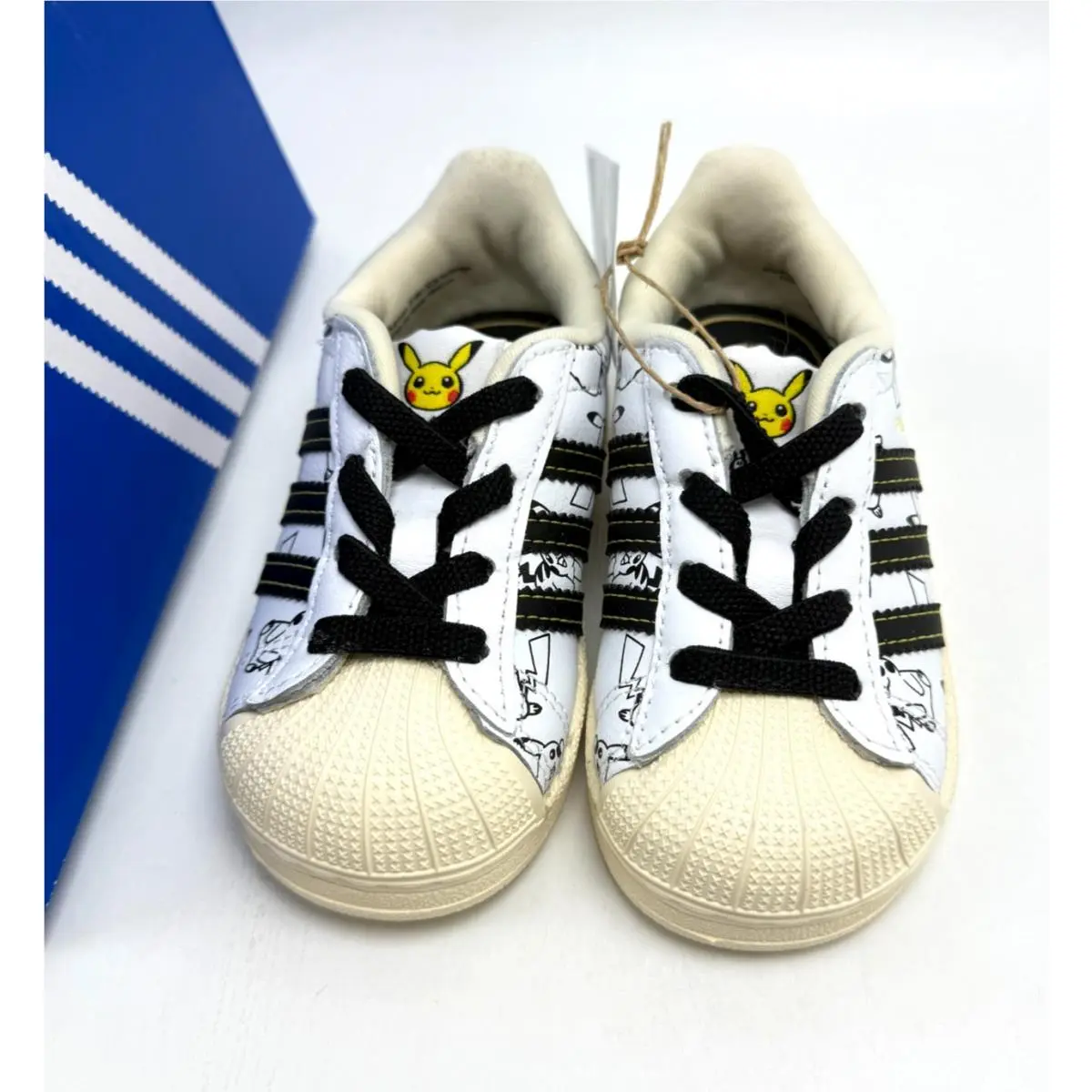 Adidas shoes - adidas Superstar II EL I - Cloud White/Core Black/Gold Metallic 0