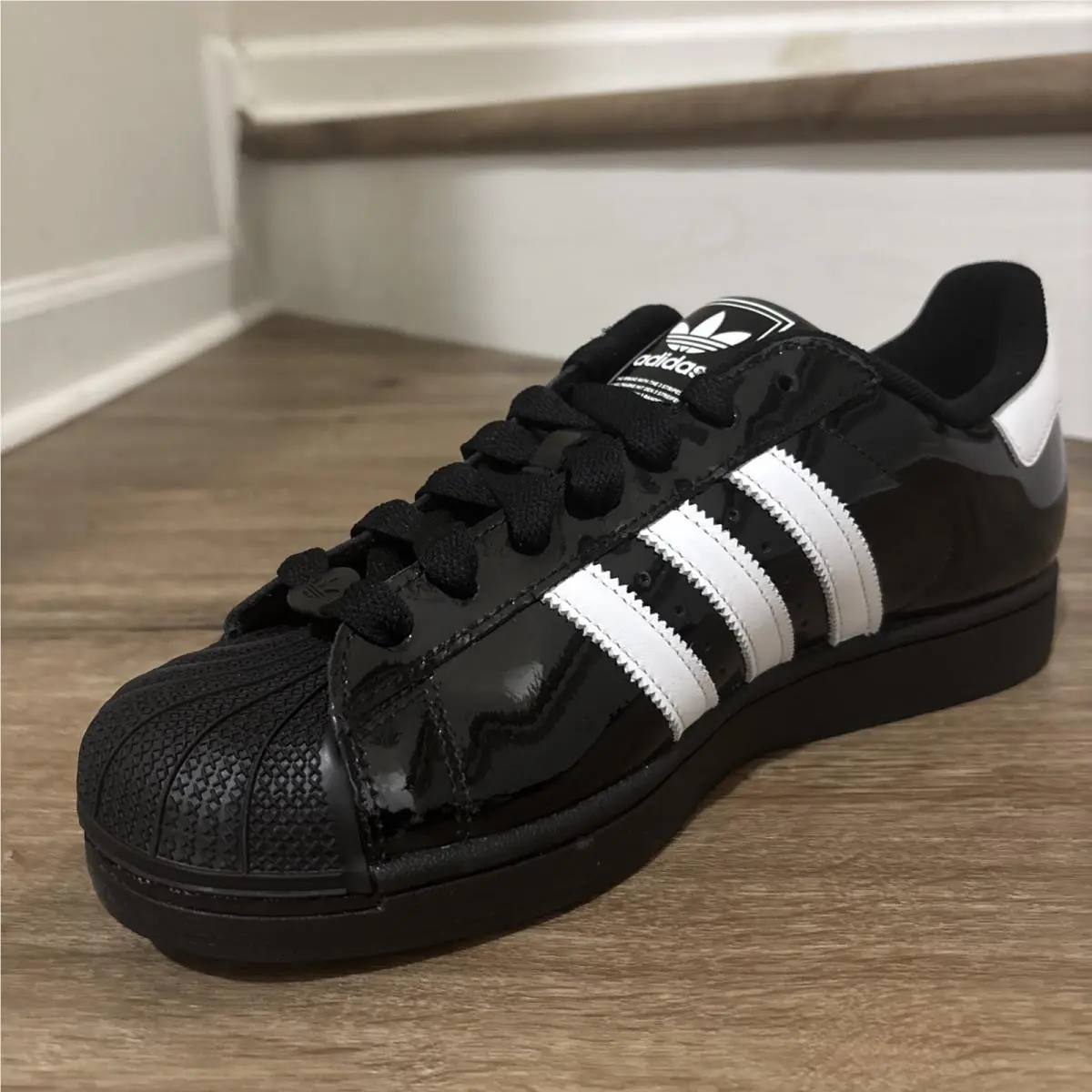 Adidas shoes - adidas Superstar - Superstar - JR7313 - Black 9