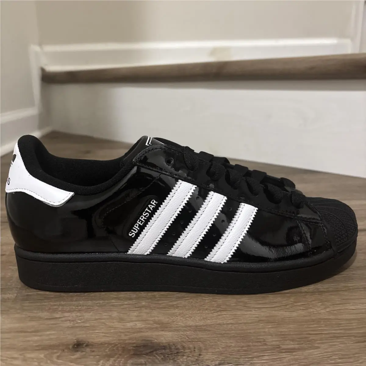 Adidas shoes - adidas Superstar - Superstar - JR7313 - Black 11