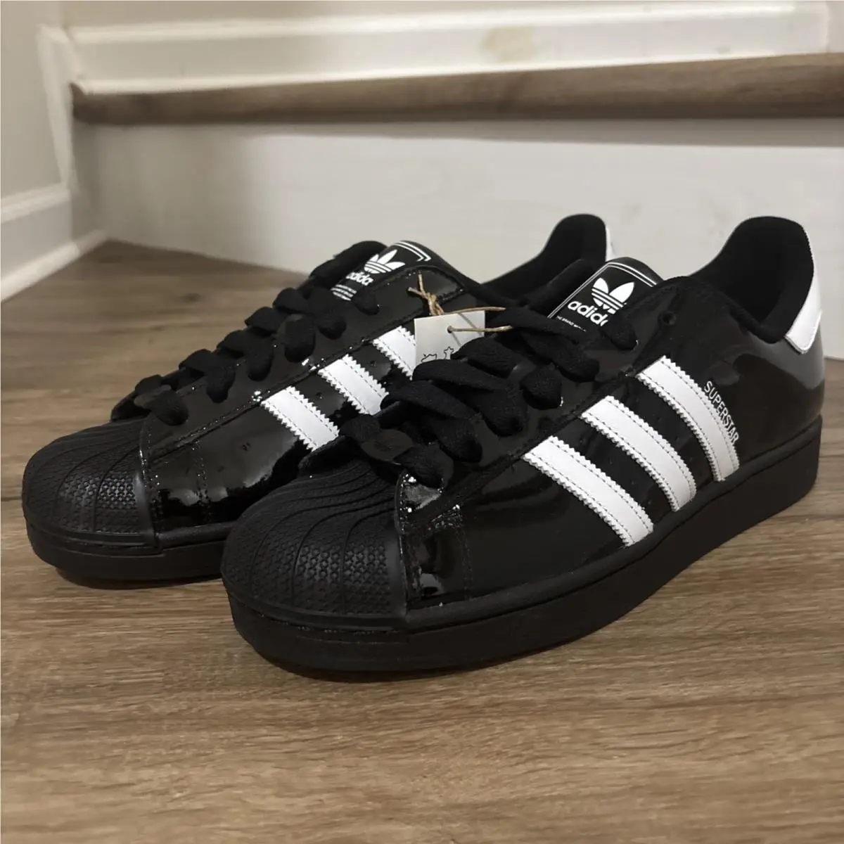 Adidas shoes - adidas Superstar - Superstar - JR7313 - Black 13