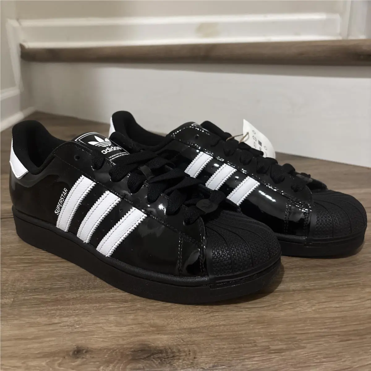 Adidas shoes - adidas Superstar - Superstar - JR7313 - Black 14