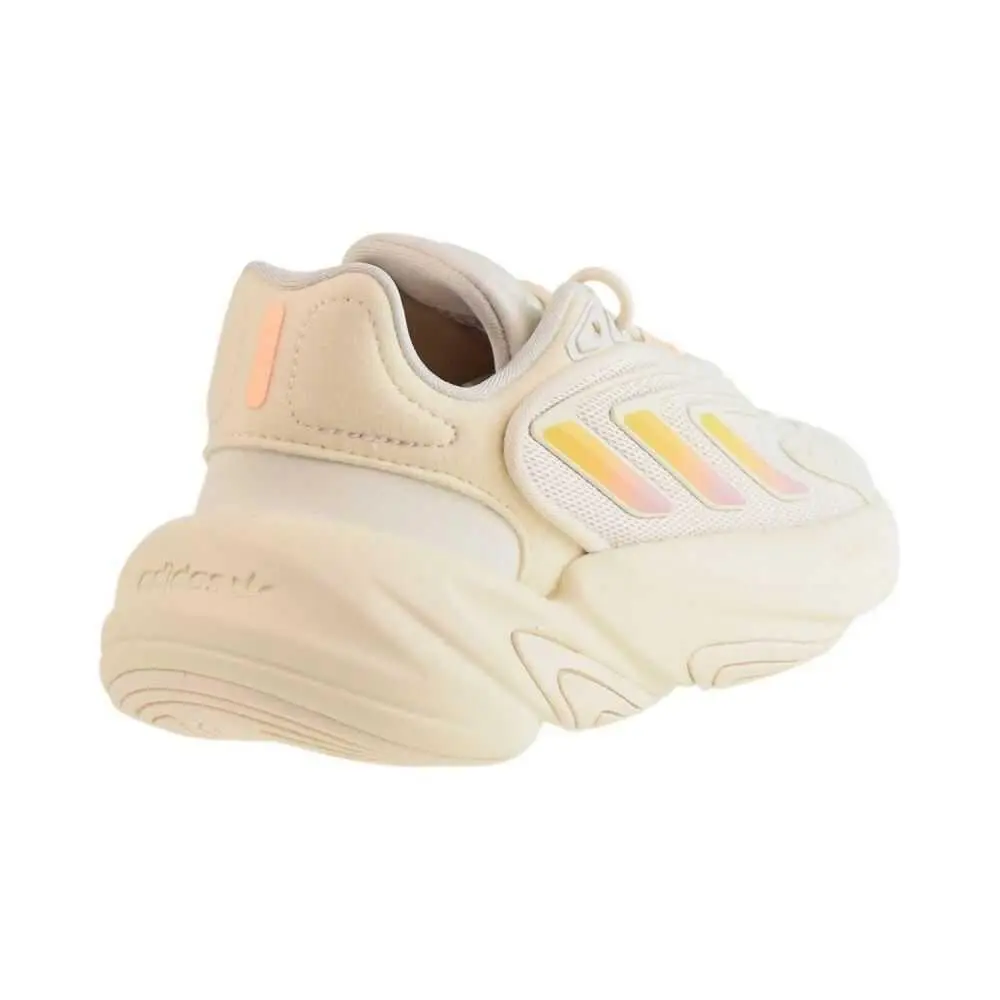 Adidas shoes - Cream White-Sand Strata-Acid Orange 1