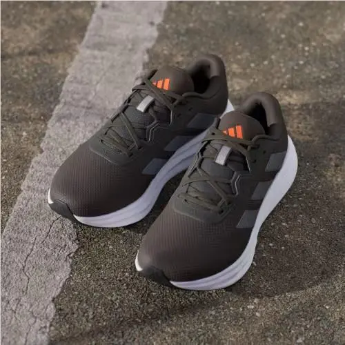 Adidas shoes - Shadow Olive / Iron Metallic / Cloud White 3