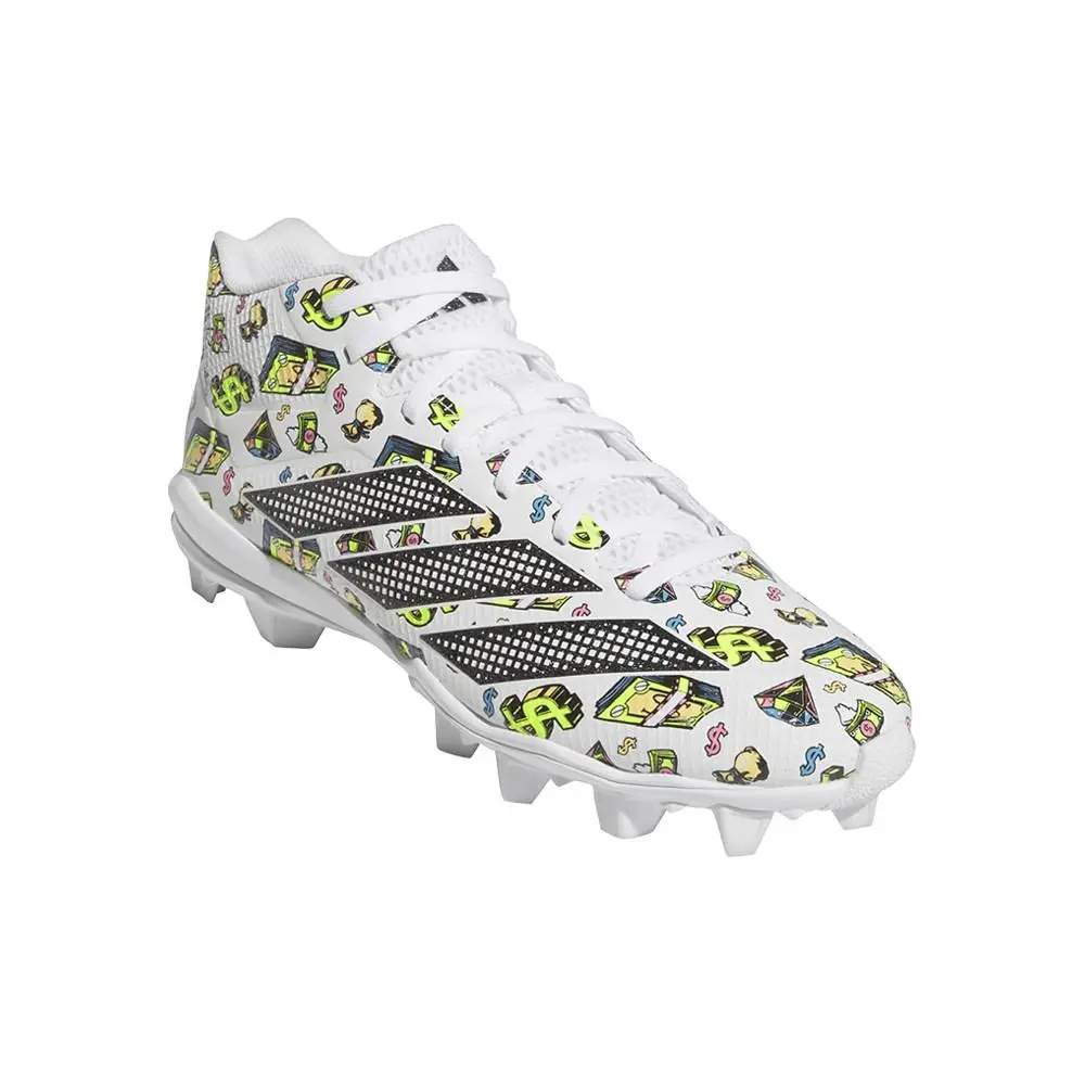 Adidas shoes - adidas Adizero Impact.2 Ii Molded Rubber American Football Cleats - SB1158-HQ7508 - White 8