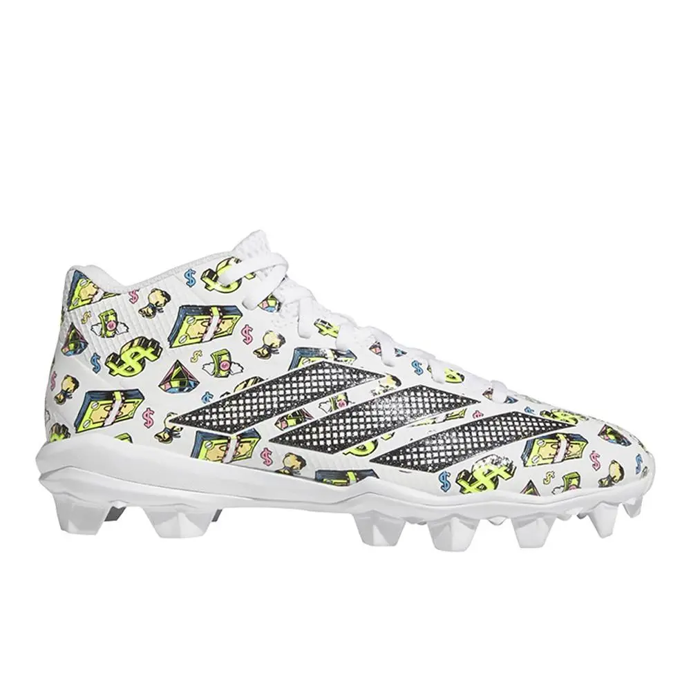 Adidas shoes - adidas Adizero Impact.2 Ii Molded Rubber American Football Cleats - SB1158-HQ7508 - White 7