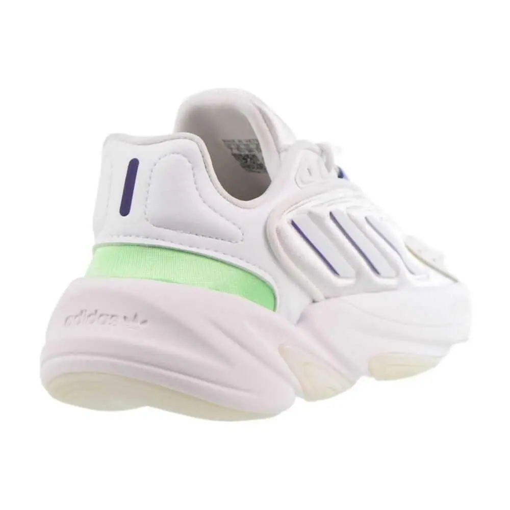 Adidas shoes - Cloud White-Dark Purple-Beam Green 7