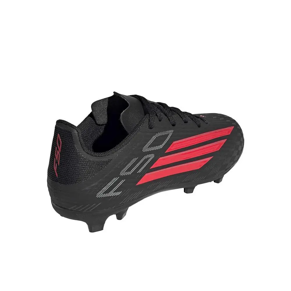 Adidas shoes - adidas F50 League Laceless Firm Ground  Multi Ground Soccer Cleat - SB1158-JR9010 - Black 4