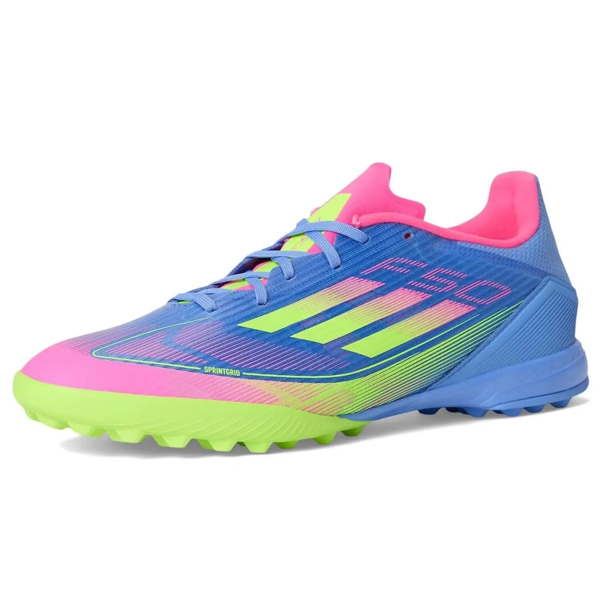 Adidas shoes - Blue Fusion/Lucid Lemon/Lucid Pink 12