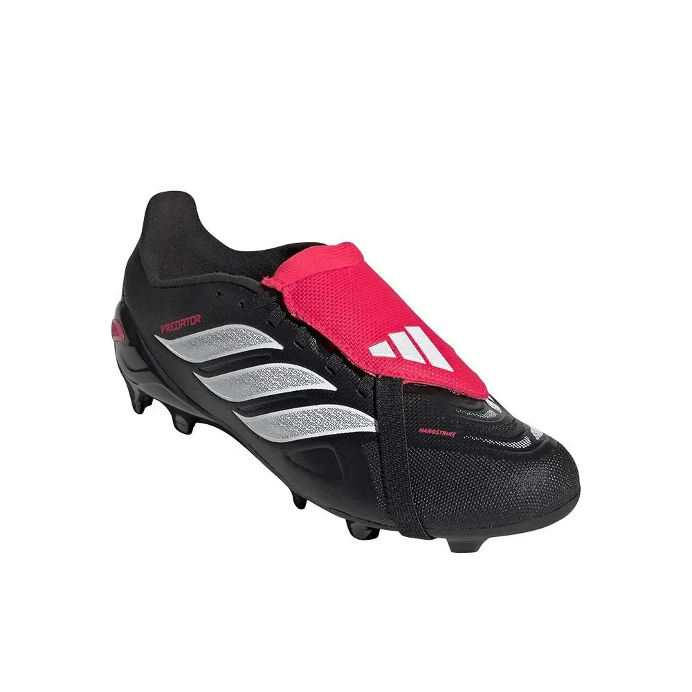 Adidas shoes - adidas Predator League FoldOver Tongue Firm Ground Soccer Cleats - SB1158-JR5888 - Black 8