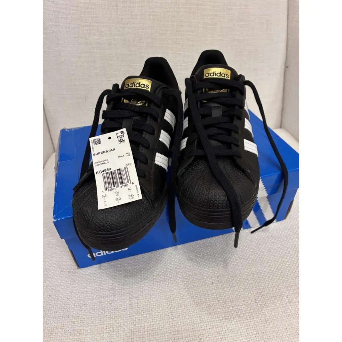 Adidas shoes - adidas Superstar - Superstar - EG4959 - Black 2