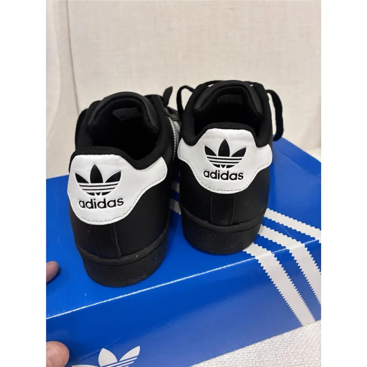 Adidas shoes - adidas Superstar - Superstar - EG4959 - Black 6