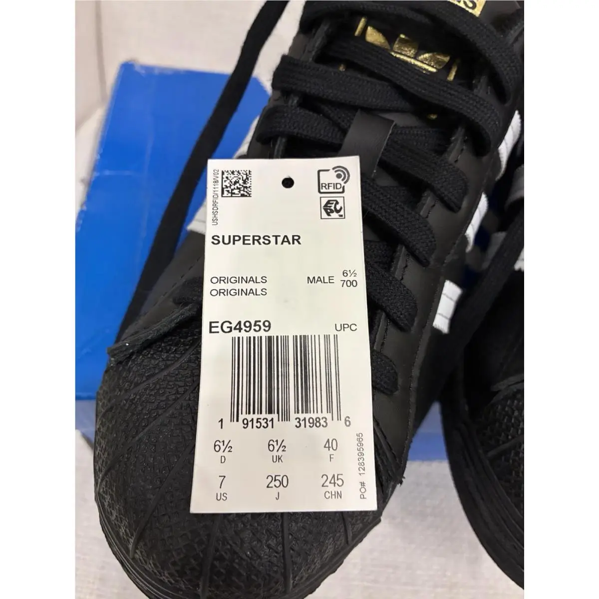 Adidas shoes - adidas Superstar - Superstar - EG4959 - Black 3