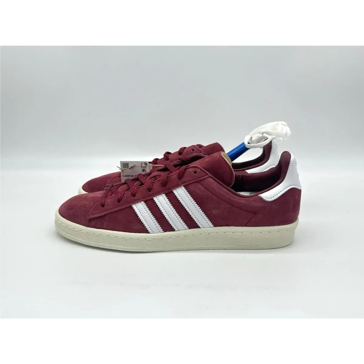 Adidas Originals Campus 80s Men`s Size 10 Collegiate Burgundy Shoes Lot FZ6152
