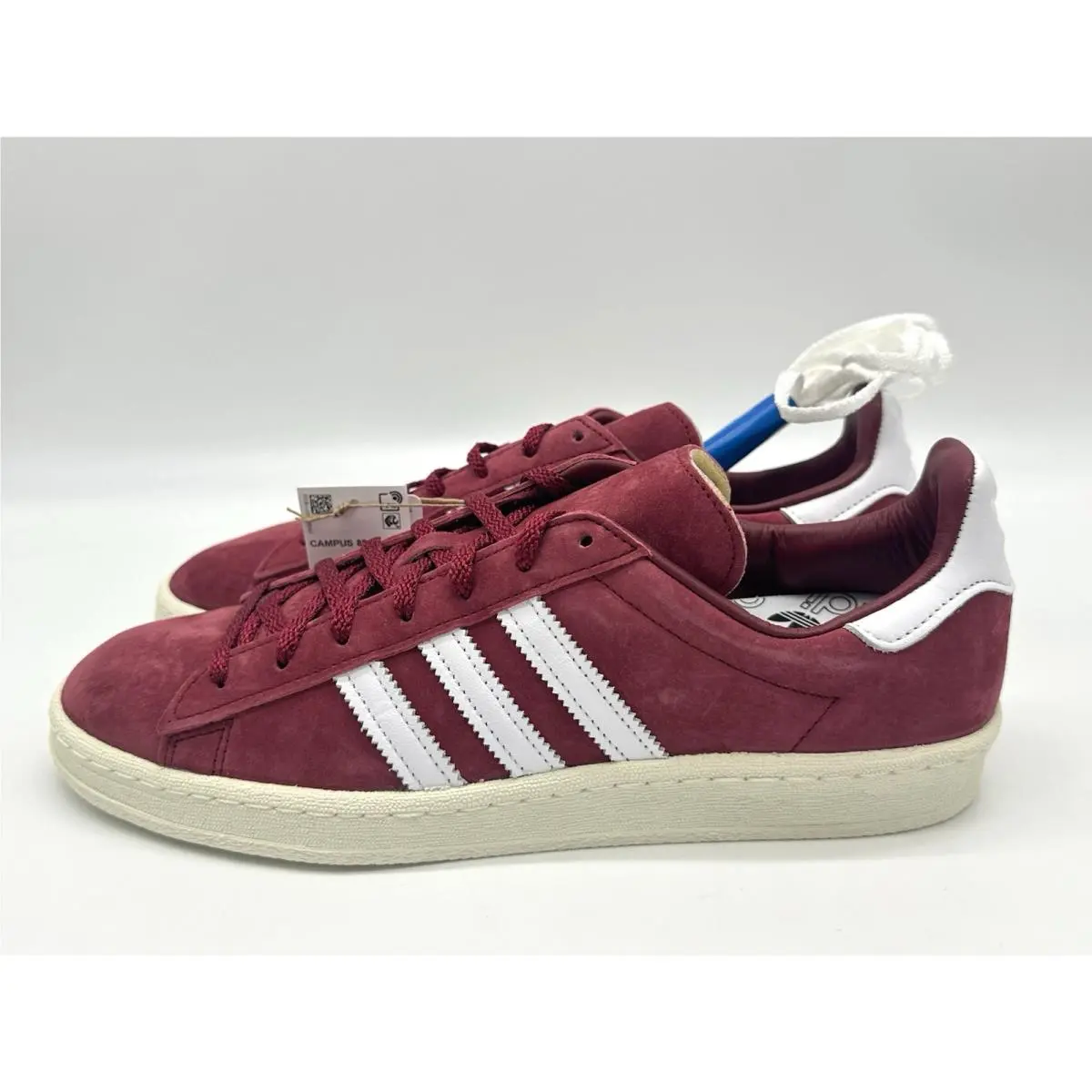 Adidas shoes - adidas Campus 80s - Campus - FZ6152 - Collegiate Burgundy / Cloud White / Off White (UPC: 195746296111) 0