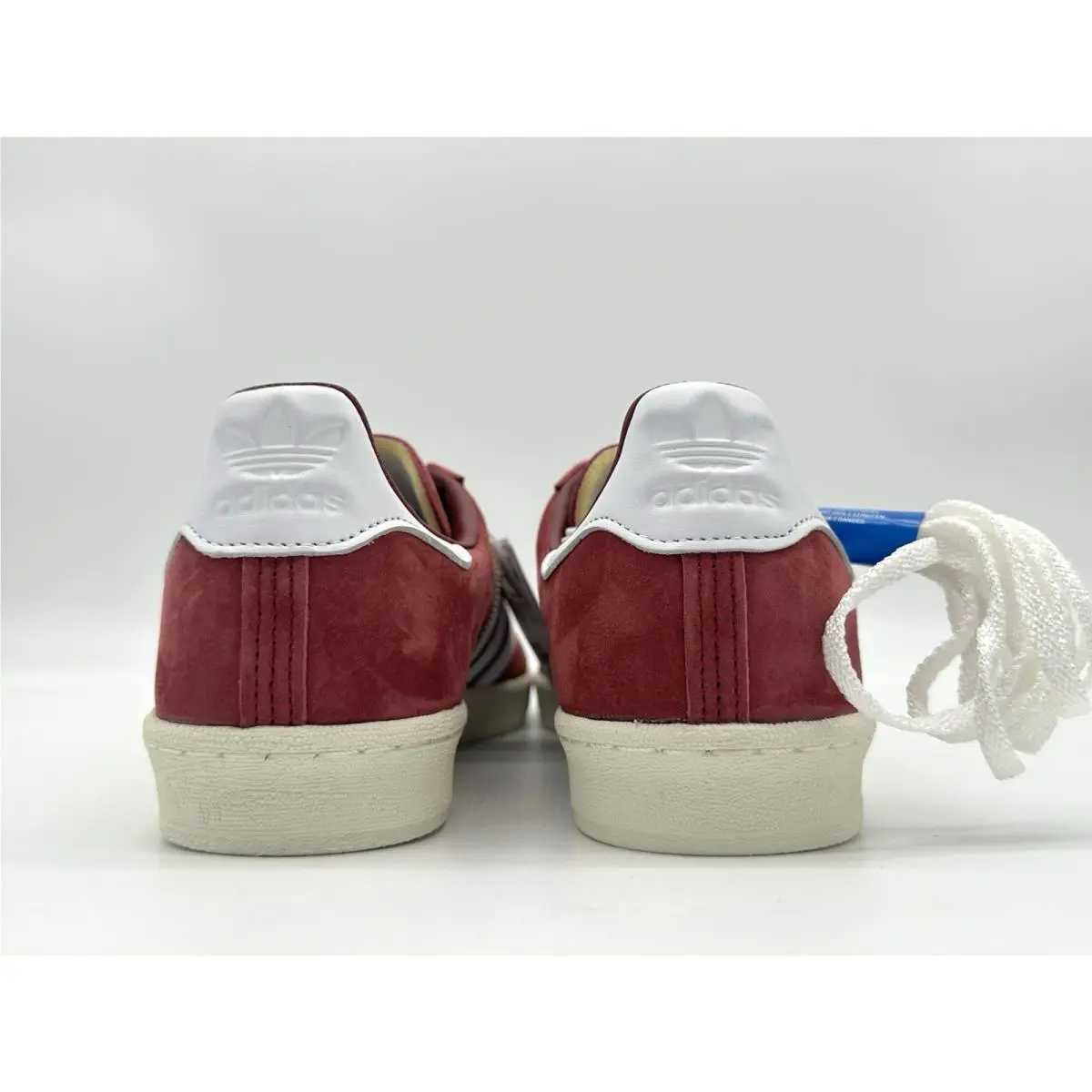 Adidas shoes - adidas Campus 80s - Campus - FZ6152 - Collegiate Burgundy / Cloud White / Off White (UPC: 195746296111) 4