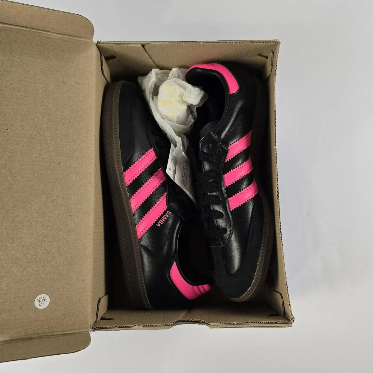 Adidas shoes - adidas Samba - Samba - JS1386 - Core Black/Lucid Pink/Gum (UPC: 197621160036) 10