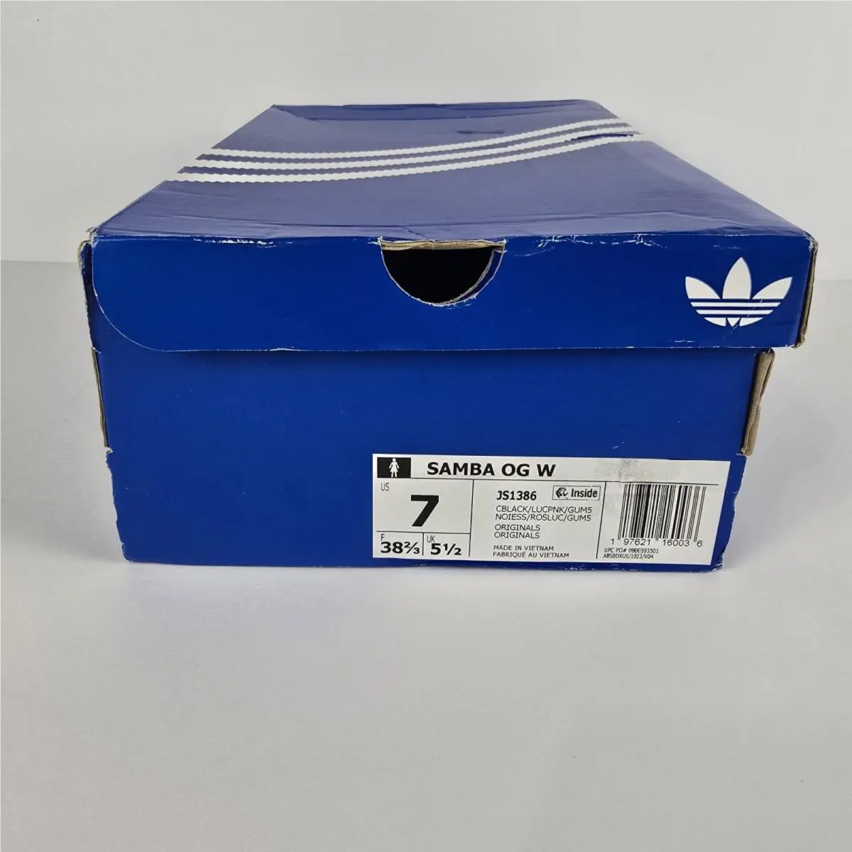 Adidas shoes - adidas Samba - Samba - JS1386 - Core Black/Lucid Pink/Gum (UPC: 197621160036) 11