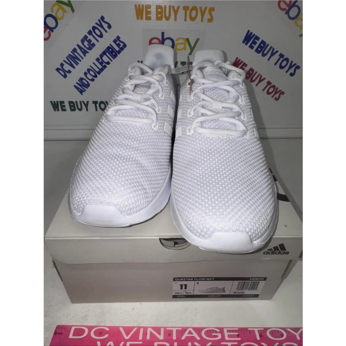 Adidas shoes - adidas Questar Flow - Questar Flow - H01179 - White 14