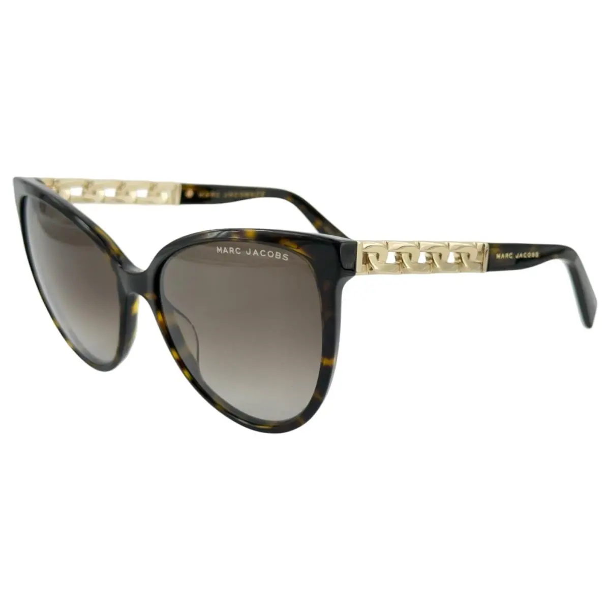Marc Jacobs Marc 333S Womens Plastic Sunglass 086HA Dark Havana 57-17 w Case