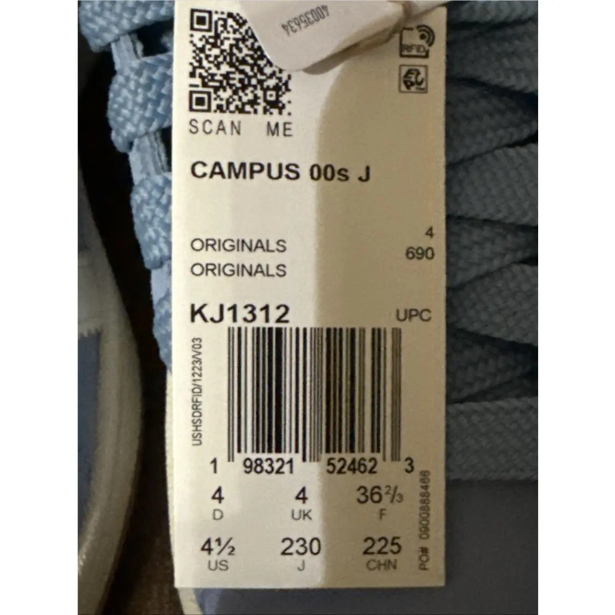 Adidas shoes - KJ1312 - KJ1312 - Blue 9