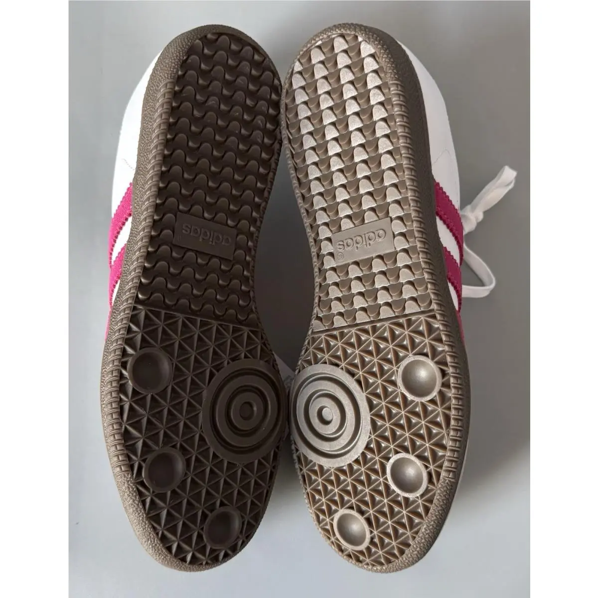 Adidas shoes - Adidas Samba OG J - Samba - KK3556 - White/Magenta (UPC: 0198321604721) 5