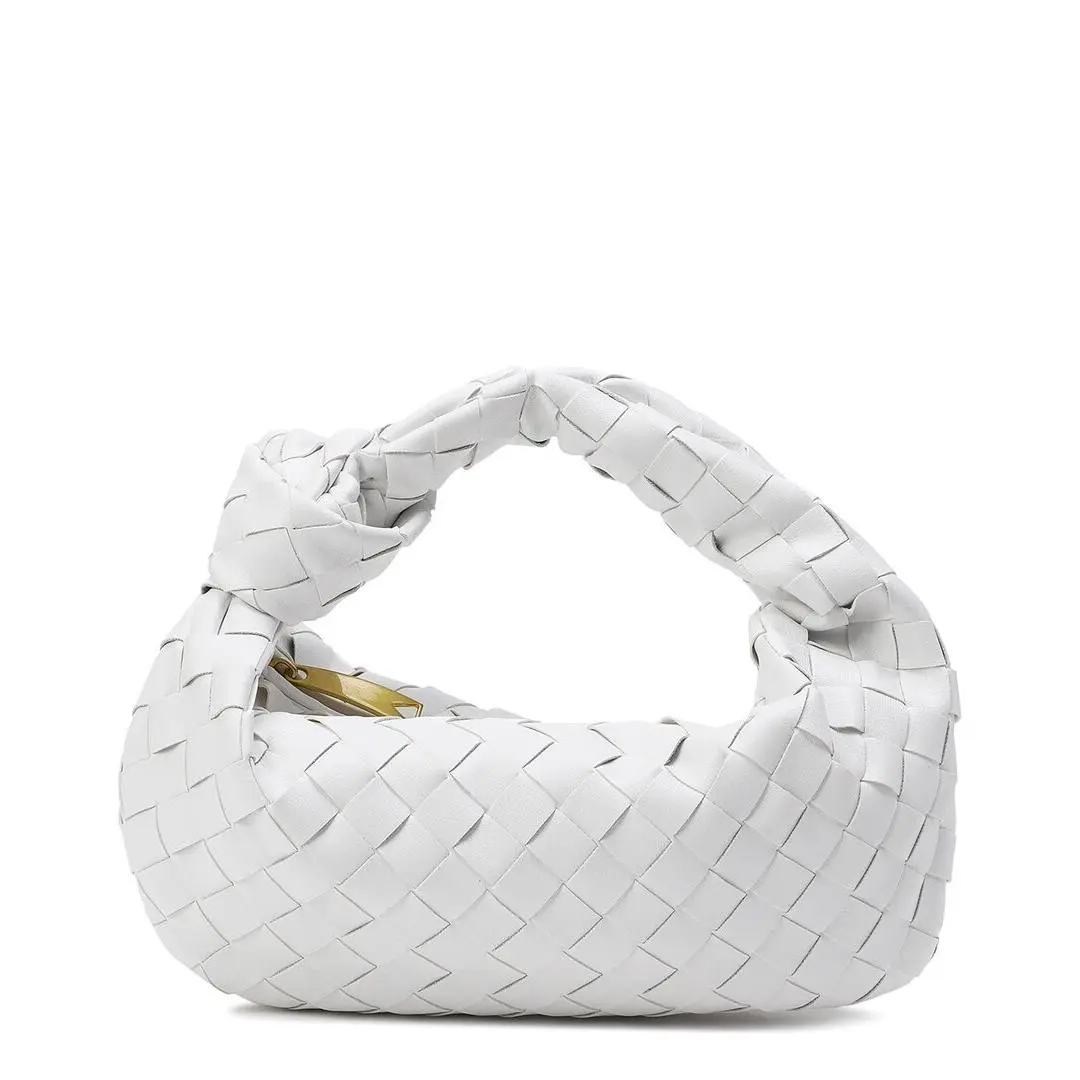 Tiffany Fred Paris Woven Leather Pouch Women`s White Os by Louis Vuitton