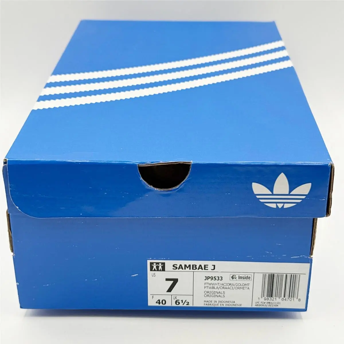 Adidas shoes - Sambae J - Sambae - JP9533 - White (UPC: 198321647018) 0