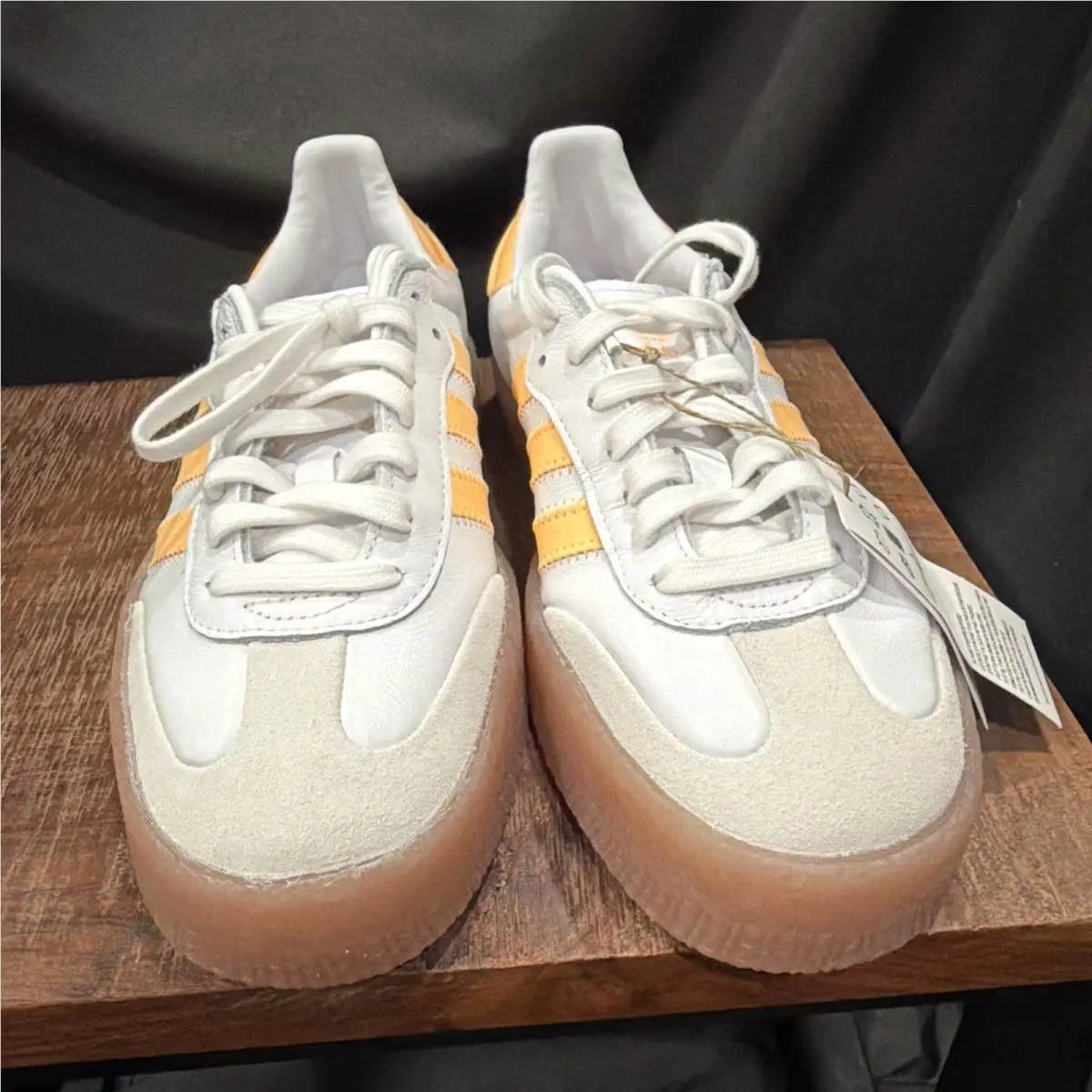Adidas shoes - adidas Sambae - Sambae - JP9533 - White, Orange, Gum 2