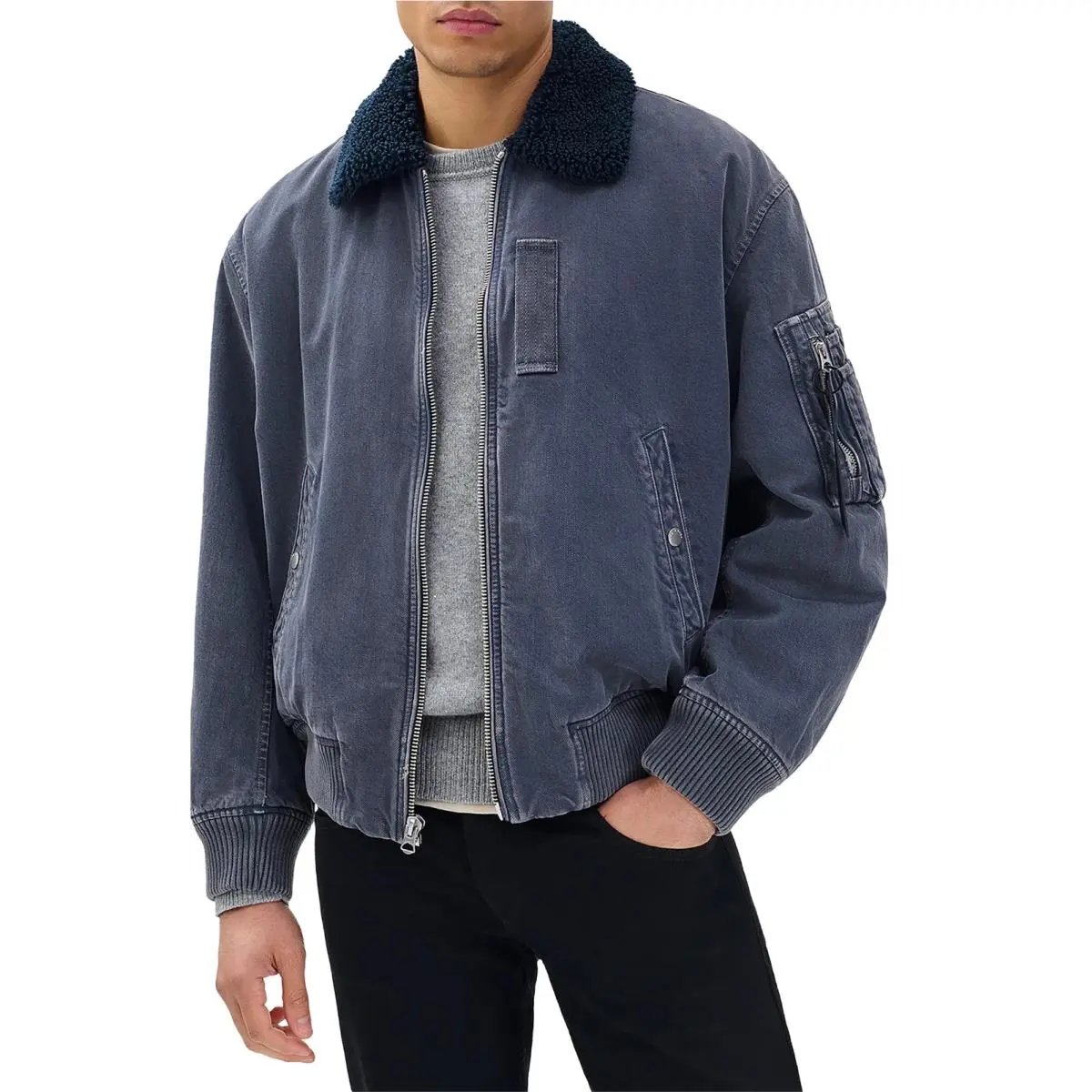 Rag Bone Denim B15 Bomber Jacket by Rag & Bone