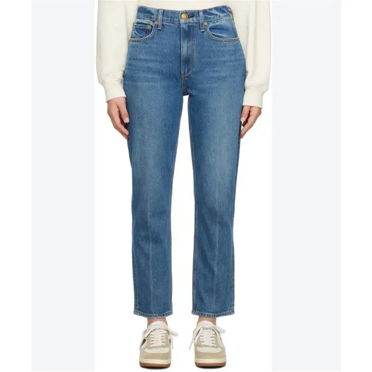 Rag Bone The Wren Jeans Womens 29 Blue High Rise Slim Stretch Denim by Rag & Bone
