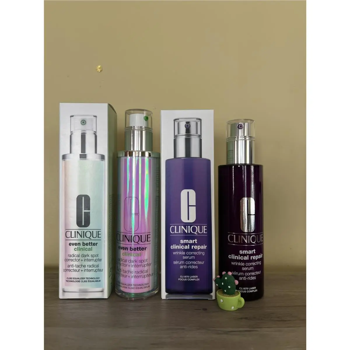 Smart Clinical Repair Wrinkle Correcting Serum and Dark Spot Corrector by Clinique