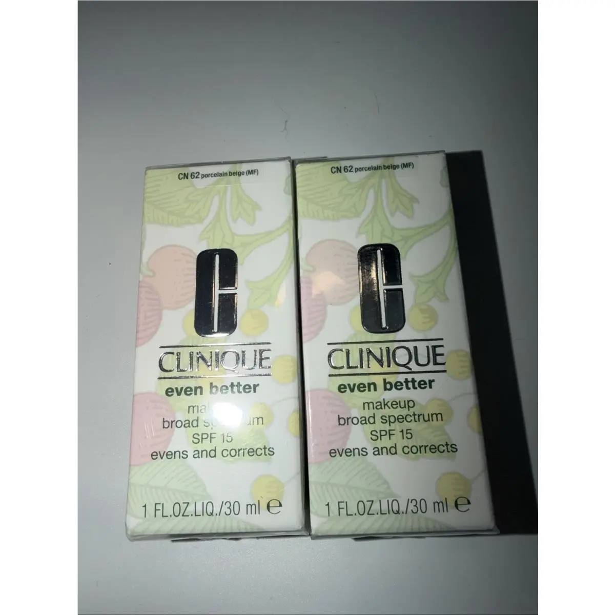 Even Better Makeup Liquid Foundation Spf 15 Porcelain Beige 2 Pack by Clinique