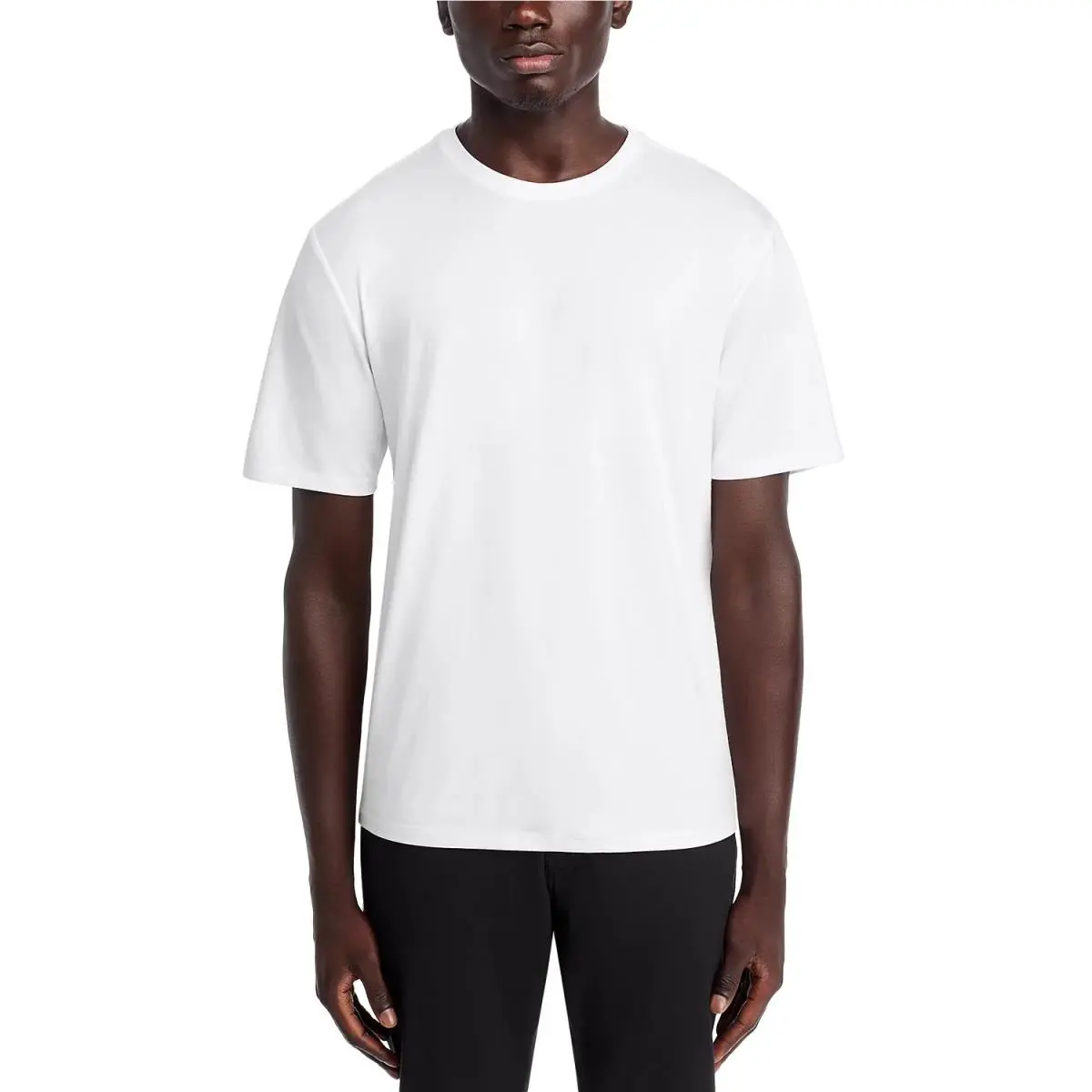 Rag Bone Classic Crew Neck Short Sleeve Tee T Shirt White Men`s L by Rag & Bone